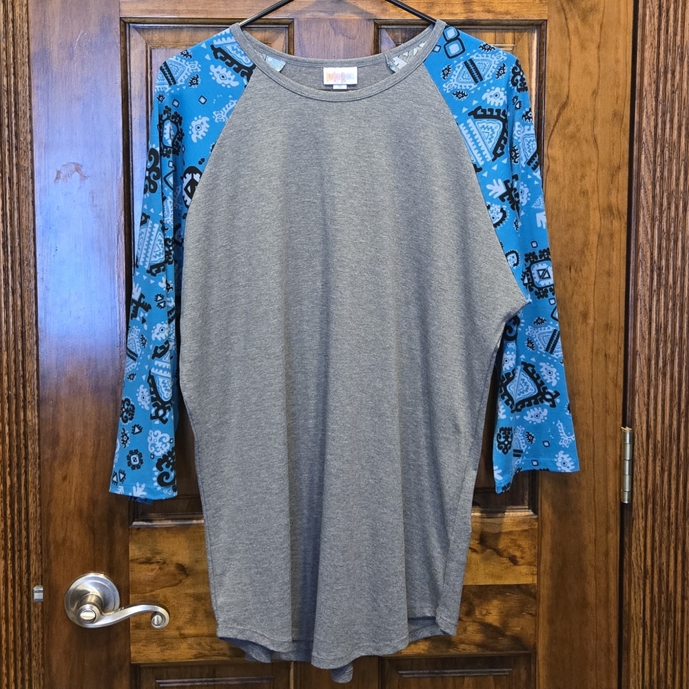 Lularoe Bandana Print Randy T NWOT XL
